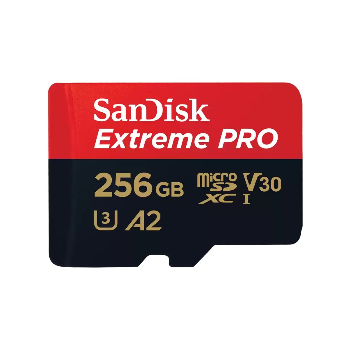 resterend ijs Rondsel SanDisk Extreme Pro MicroSDXC 256GB 200MB/s A2 V30 + SD adapter