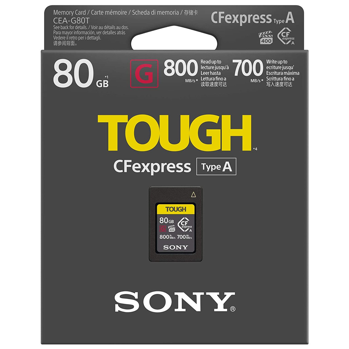 その他 SONY TOUGH cfexpress typeA 80GB Sony 80GB CFexpress Type-A TOUGH Memory Card