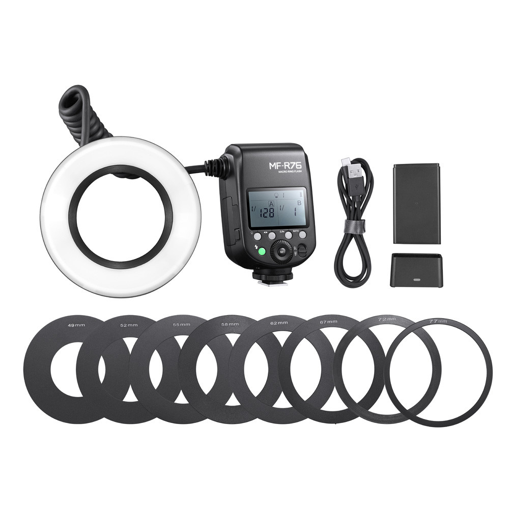 Godox MF R76 Macro Ring Flash