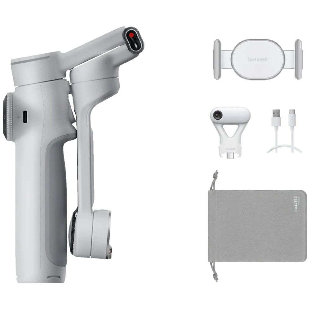 Insta360 Flow 2 Pro AI Tracker Bundle/ Stone Grey