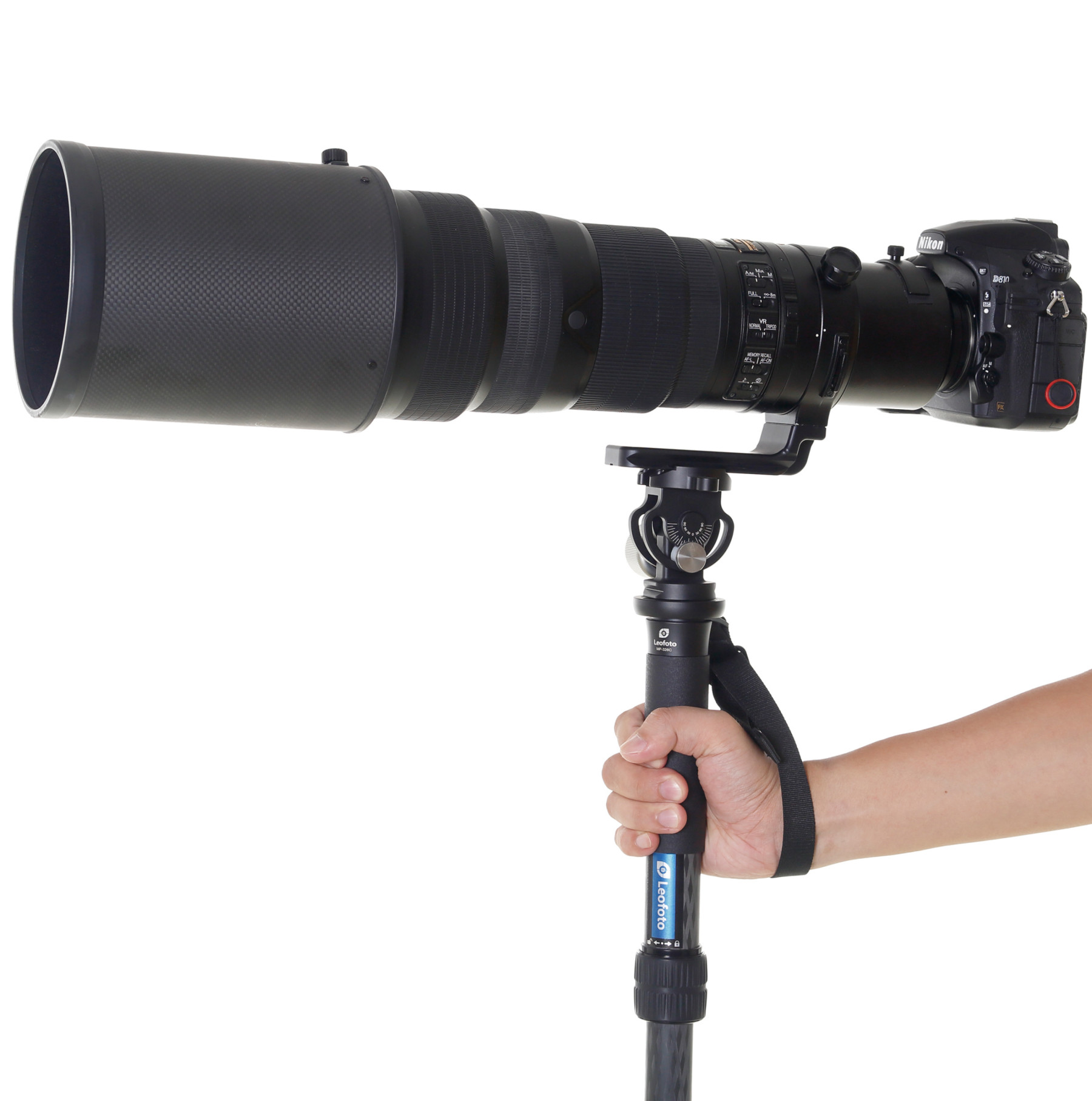 JUSINO MP-326C Ultra-Light Carbon Monopod + Multifunctional Stand