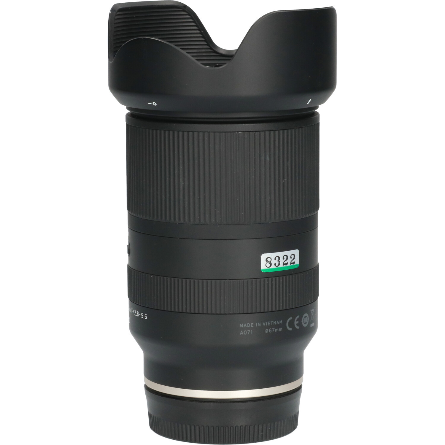 Tweedehands Tamron 28 200mm f 2.8 5.6 Di III RXD Sony FE CM8322