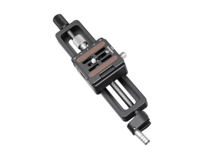 Leofoto Macro Focusing Rail MP-150 + NP-50 snelkoppelingsplaat