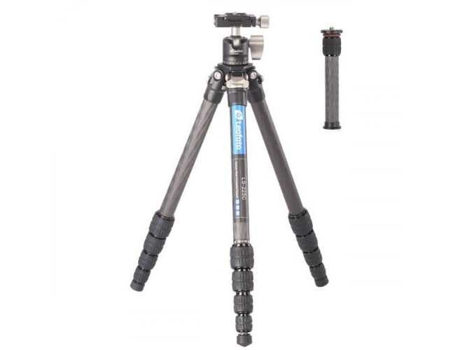 Leofoto Ranger LS-225C carbon statief met LH-25 balhoofd