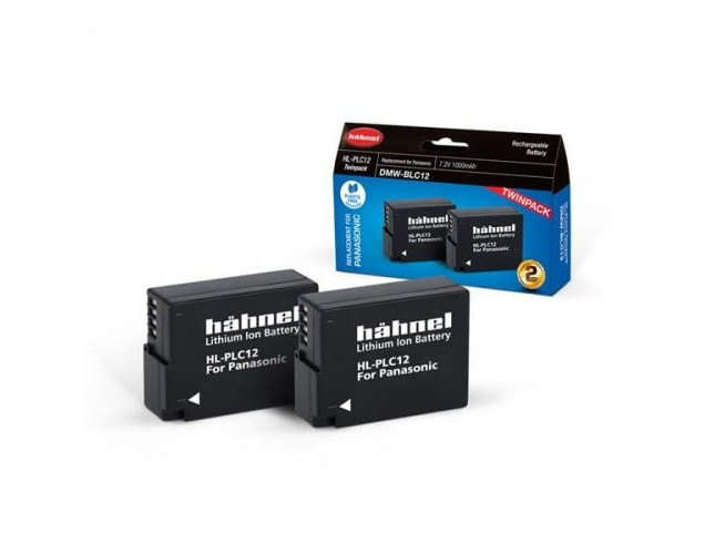 Hahnel HL-PLC12 Panasonic Type Twin Pack