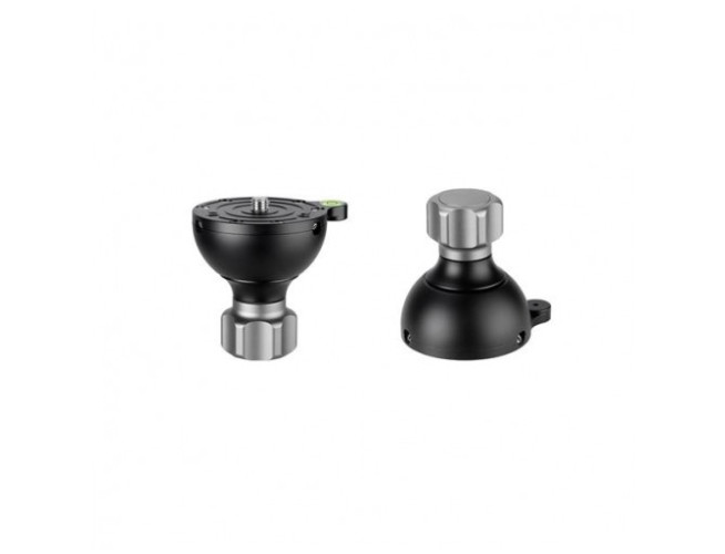 Leofoto Summit 75mm video bowl short handle