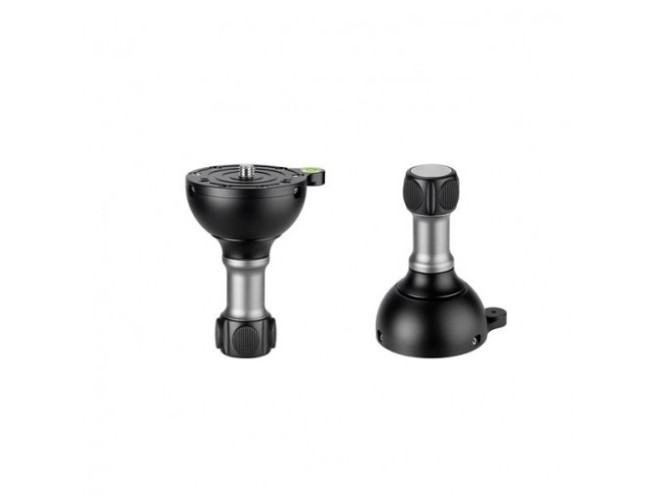 Leofoto Summit 75mm video bowl normal handle