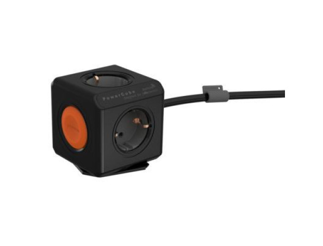 Allocacoc PowerCube Extended Remote Zwart 1,5 Meter (FR)