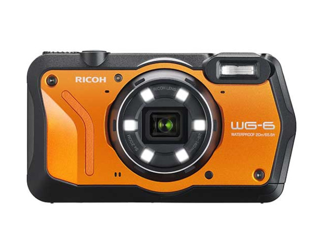 Ricoh WG-6 Orange