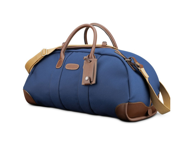 Billingham Weekender - Navy Fibrenyte / Chocolate