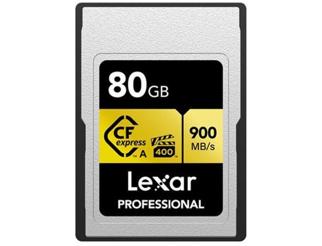 Lexar CFexpress Pro Type A Gold Series 80 GB - 900MBS