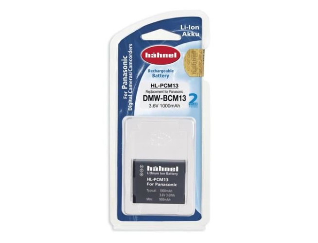 Hahnel Panasonic DMW-BCM13 accu / HL-PCM13