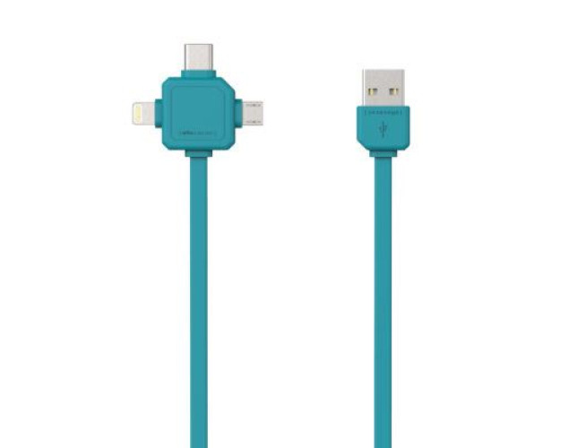 Allocacoc USB Kabel - USB-C Blauw