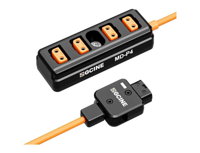 ZGCINE D-Tap To 4 Port Splitter Adapter (MD-P4)