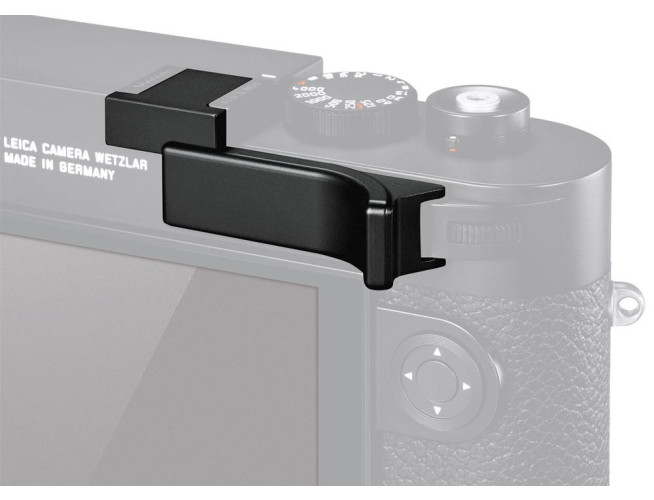 Leica M10 Thumb Support Zwart