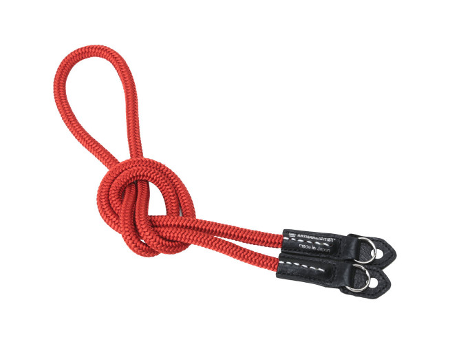 Artisan & Artist ACAM 301A Silk Camera Strap Red