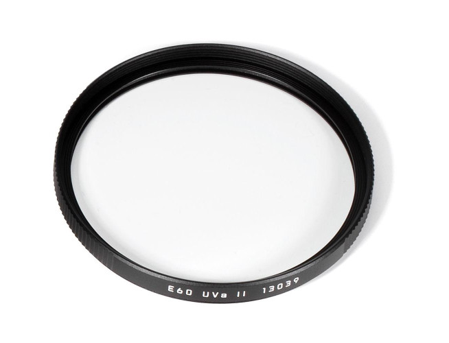 Leica UVa II E60 Filter Zwart