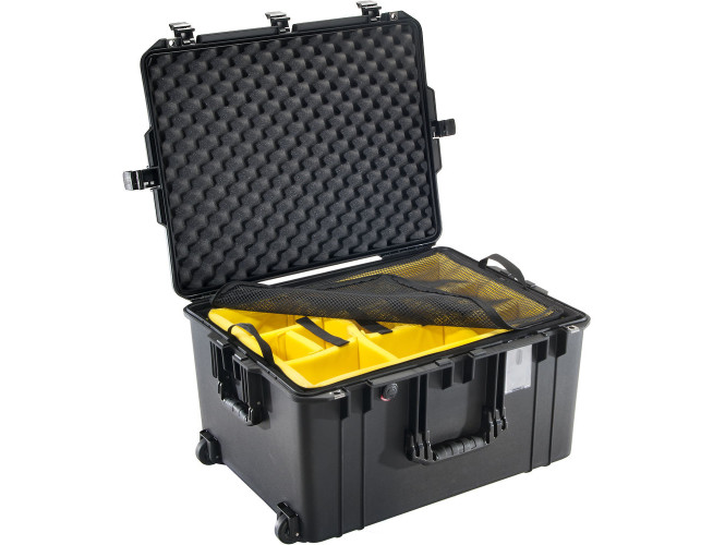 Peli 1637 Air Camerakoffer Zwart met Dividers