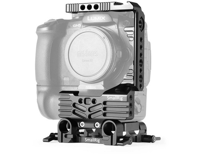 SmallRig 2024 Advanced Half-cage Kit for GH5 w/ Batt. Grip
