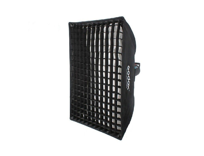Godox Paraplu Softbox Bowens 90x90 met Grid