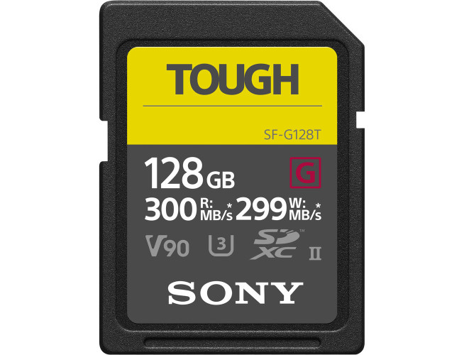 Sony 128GB SF-G Tough UHS-II SDXC