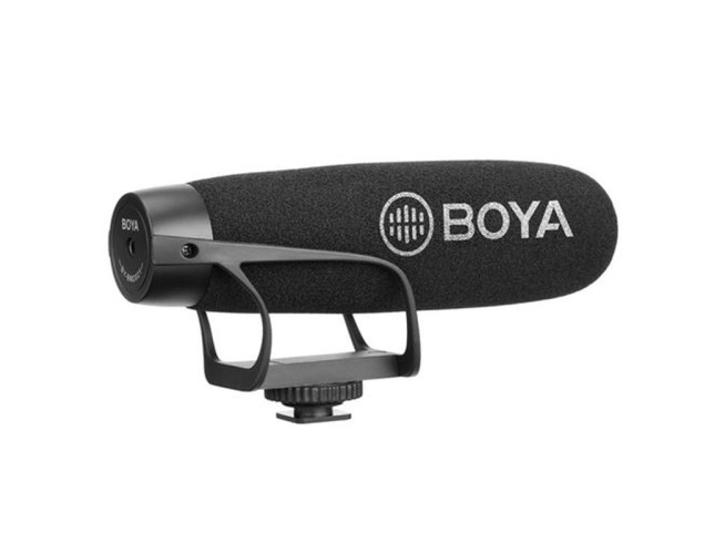 Boya BY-BM2021 Condensator Shotgun Richtmicrofoon