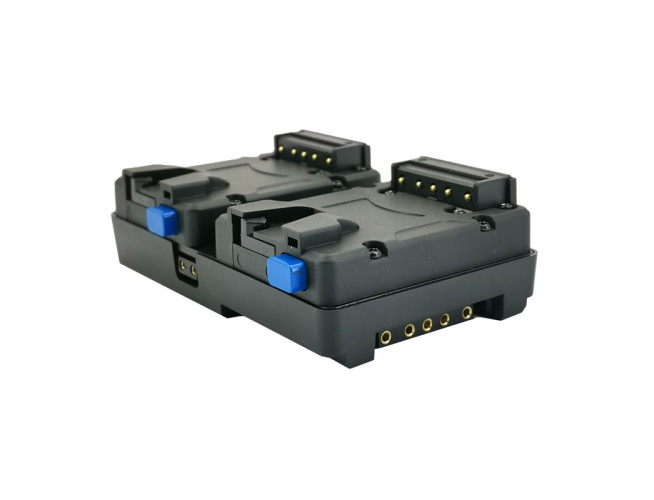 FXLion Nano One Dual V-lock Plate (w/ 3x D-tap)