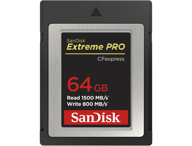 Sandisk CFexpress Extreme Pro 64GB 1500 / 800MB/s type B