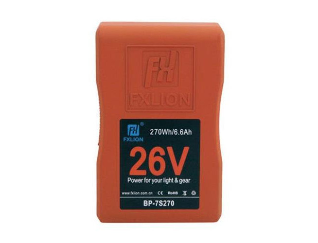 FXLion V-lock battery 26V.270WH (high current)