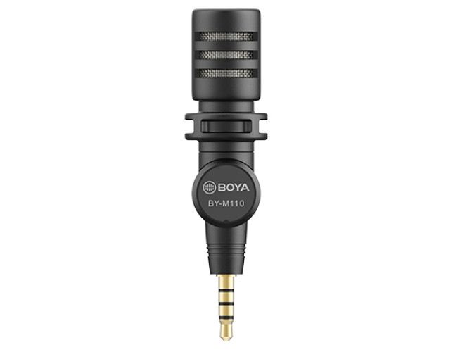 Boya BY-M110 Omni directional microfoon 3,5mm TRRS