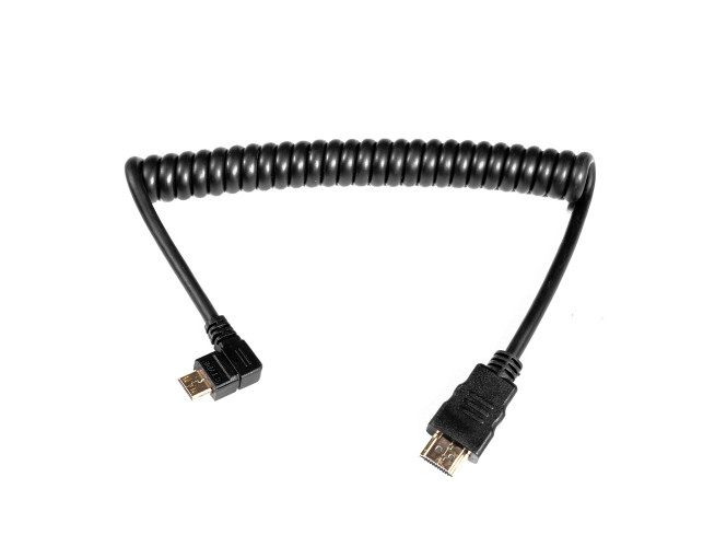 Caruba HDMI-MiniHDMI Spring Wire Angled