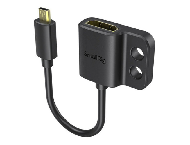 SmallRig 3021 Ultra Slim 4K HDMI Adapter Cable (D to A)
