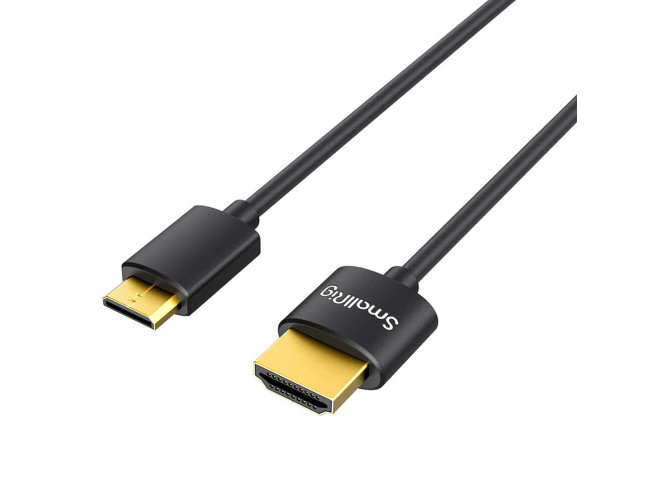 SmallRig 3041 Ultra Slim 4K HDMI Cable (C to A) 55cm