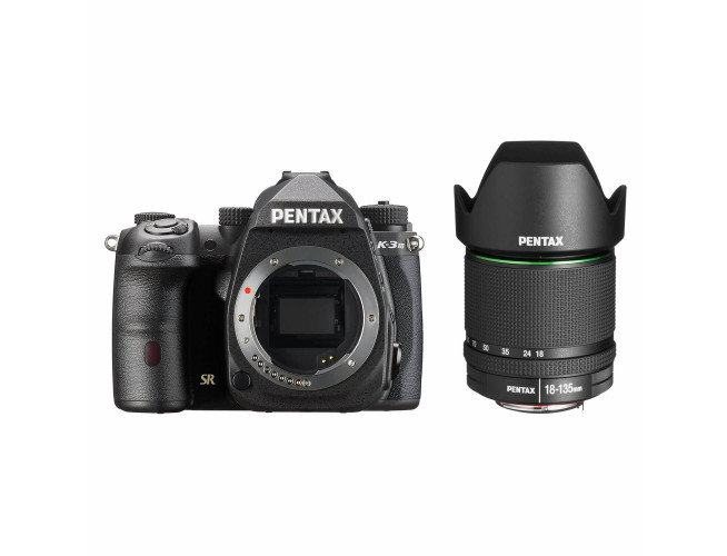 Pentax K-3 Mark III Zwart + 18-135mm WR Black