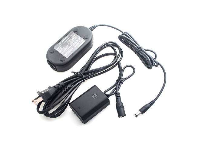 Caruba Sony NP-FZ100 full decoding Dummy battery + AC-PW20 power adapter (US standard)