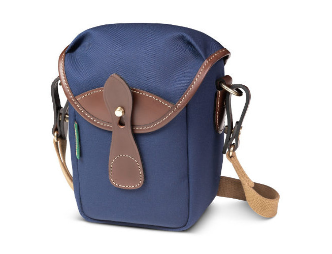 Billingham 72  Camera Pouch - Navy/Chocolate