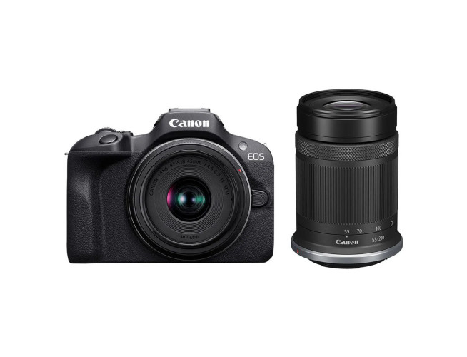 Canon EOS R100 + 18-45mm + 55-210mm