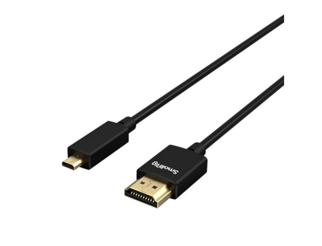 SmallRig 3043B Ultra-Slim 4K HDMI Data Cable (D To A) (55cm)