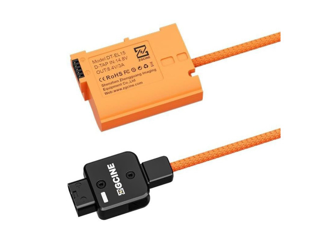 ZGCINE D-Tap To EN-EL15 Dummy Battery Cable (DT-EL15)