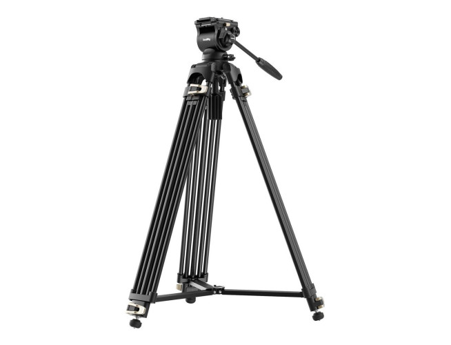 SmallRig Heavy Duty Fluid Head Tripod Kit AD 01S 4686