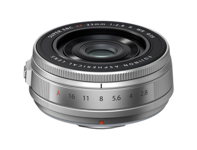 Fujifilm XF23mm f/2.8 R WR Silver (Pancake)