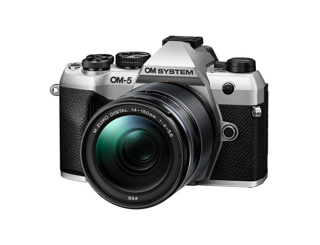 OM SYSTEM OM-5 Mark II Zilver +14-150mm f/4.0-5.6 II