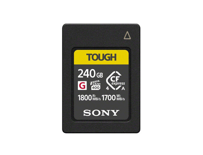 Sony 240GB CFexpress Type-A G-Serie Memory Card