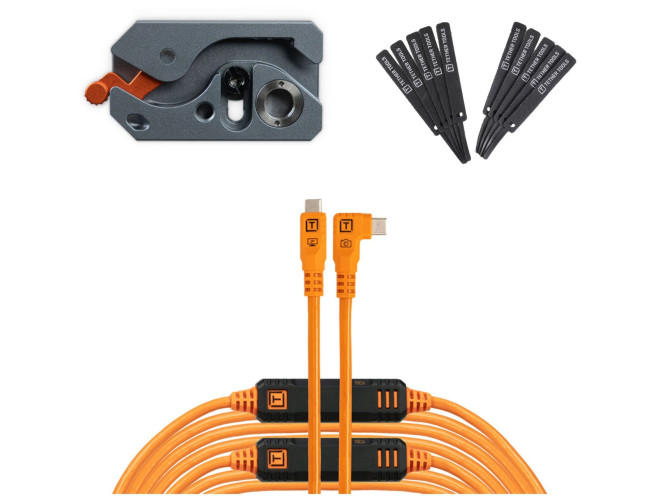TetherTools Leverlock Plus Cable Kit Optima 10G 9.4m Oranje