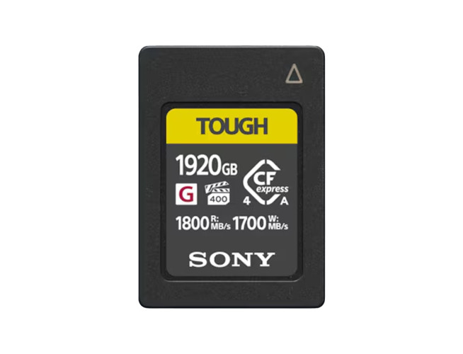 Sony CFexpress 1920 G Serie Type A