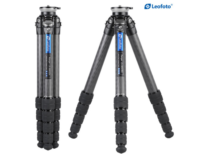 Leofoto LS-365CEX Ranger carbon statief met leveling base