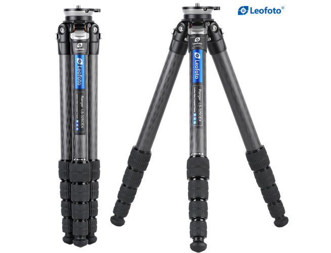 Leofoto LS-325CEX Ranger carbon statief met leveling base
