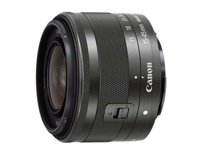 Canon EF-M 15-45mm f/3.5-6.3 IS STM - Zwart