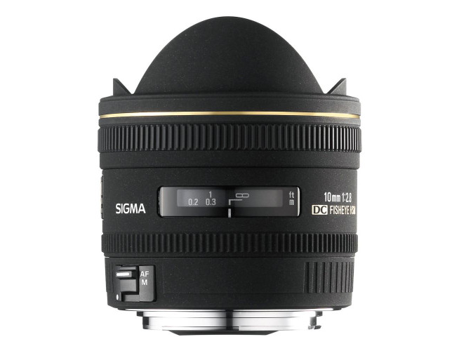 Sigma 10mm f/2.8 EX DC HSM Diagonal Fisheye Canon