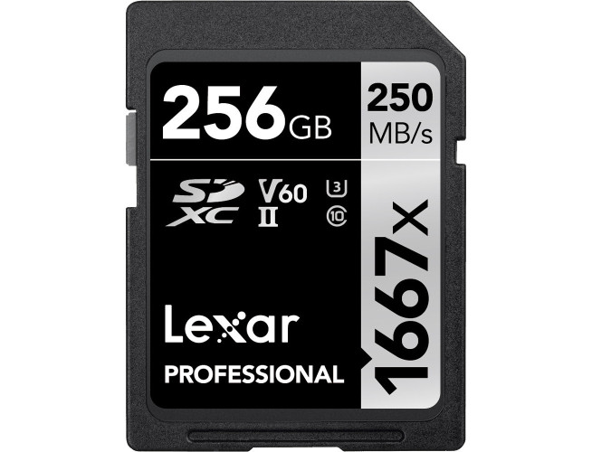 Lexar SDXC Professional 256GB 1667x UHS-II